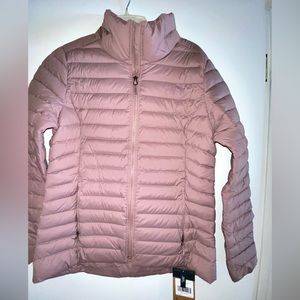 NWT The North Face stretch down jacket - twilight mauve - size large